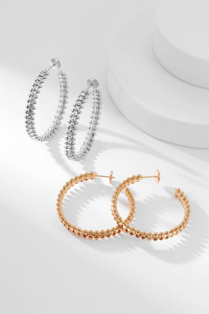 [Vintora]CLASH HOOP EARRINGS
