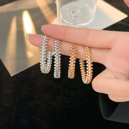 [Vintora]CLASH HOOP EARRINGS