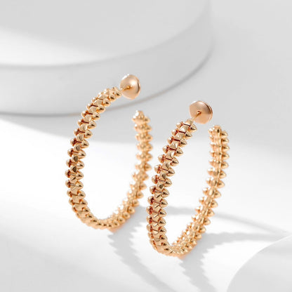 [Vintora]CLASH HOOP EARRINGS