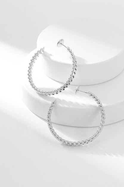 [Vintora]CLASH HOOP EARRINGS