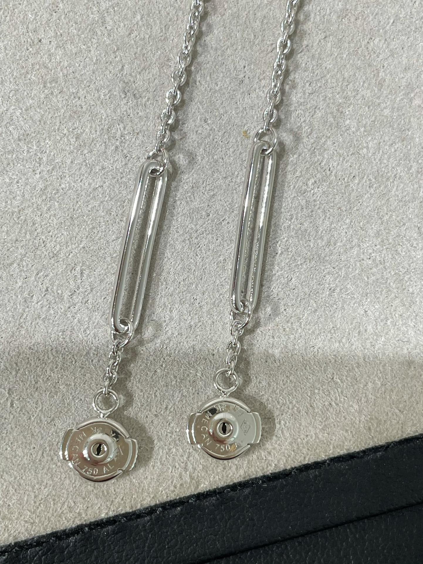 [Vintora]CHAINE CHAOS DIAMOND DROP EARRINGS