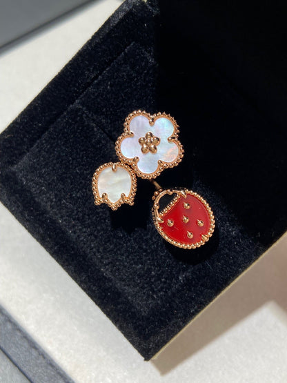 [Vintora]LUCKY 3 MOTIF Vintora GOLD RING
