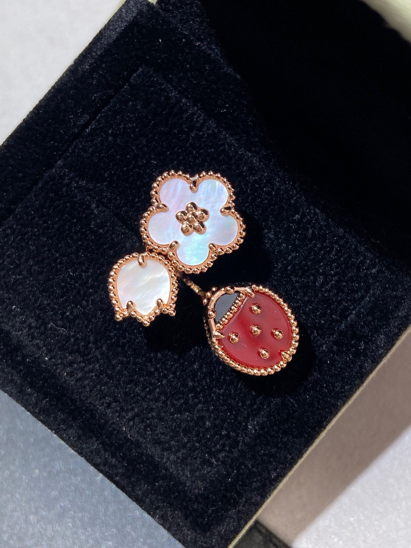 [Vintora]LUCKY 3 MOTIF Vintora GOLD RING