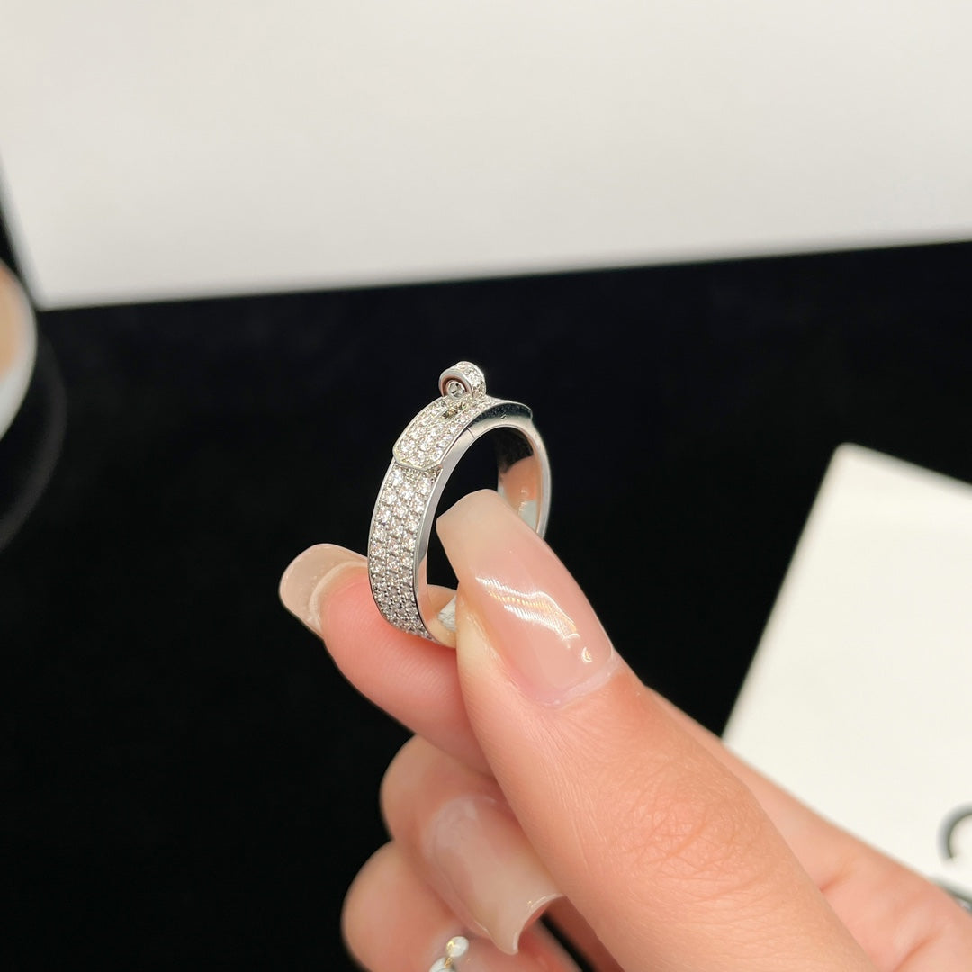 [Vintora]KELLY SILVER DIAMOND RING