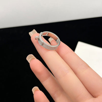 [Vintora]KELLY SILVER DIAMOND RING
