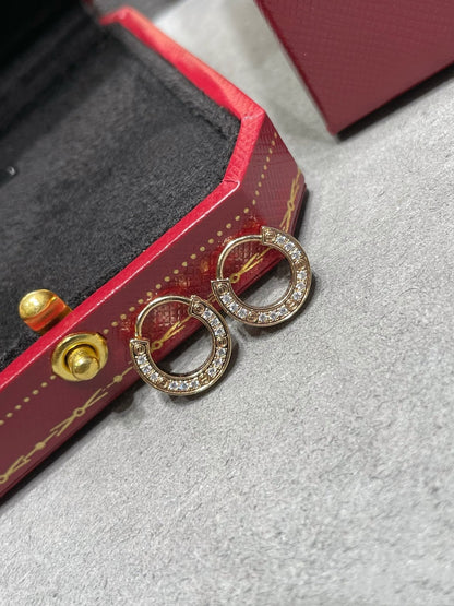 [Vintora]LOVE DIAMOND EARRINGS