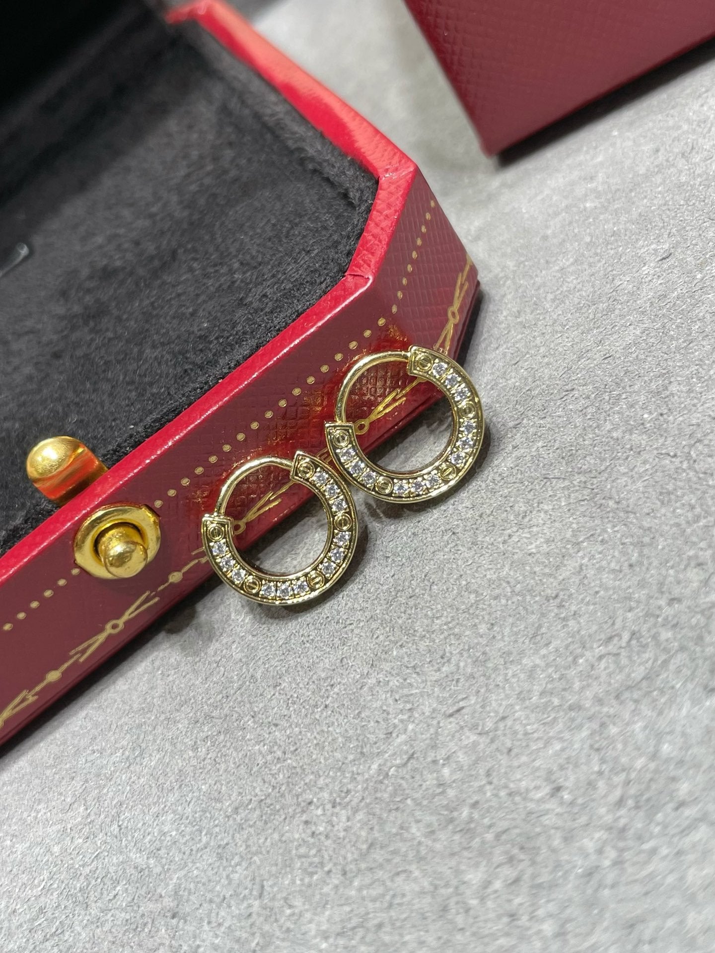 [Vintora]LOVE DIAMOND EARRINGS