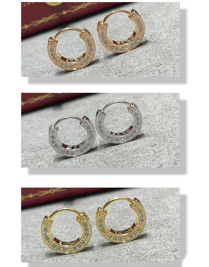[Vintora]LOVE DIAMOND EARRINGS