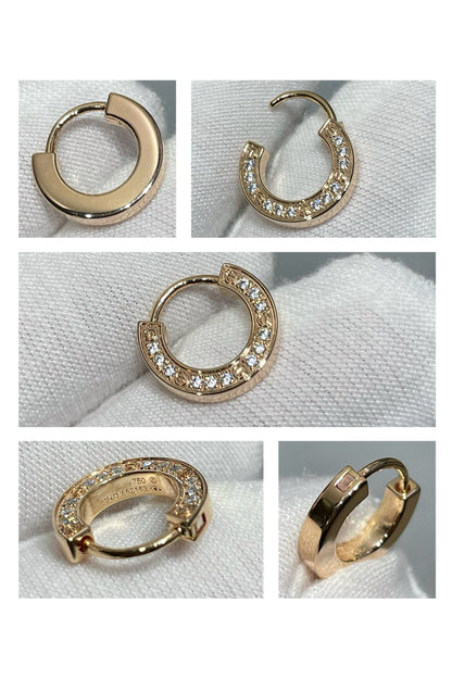 [Vintora]LOVE DIAMOND EARRINGS