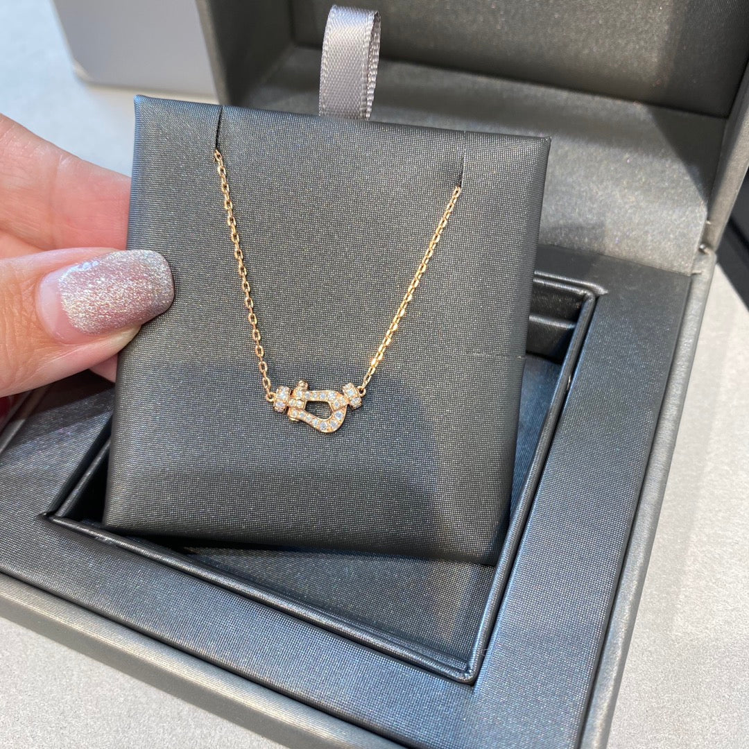 [Vintora]FORCE 10 DIAMOND PINK GOLD NECKLACE MINI MODEL