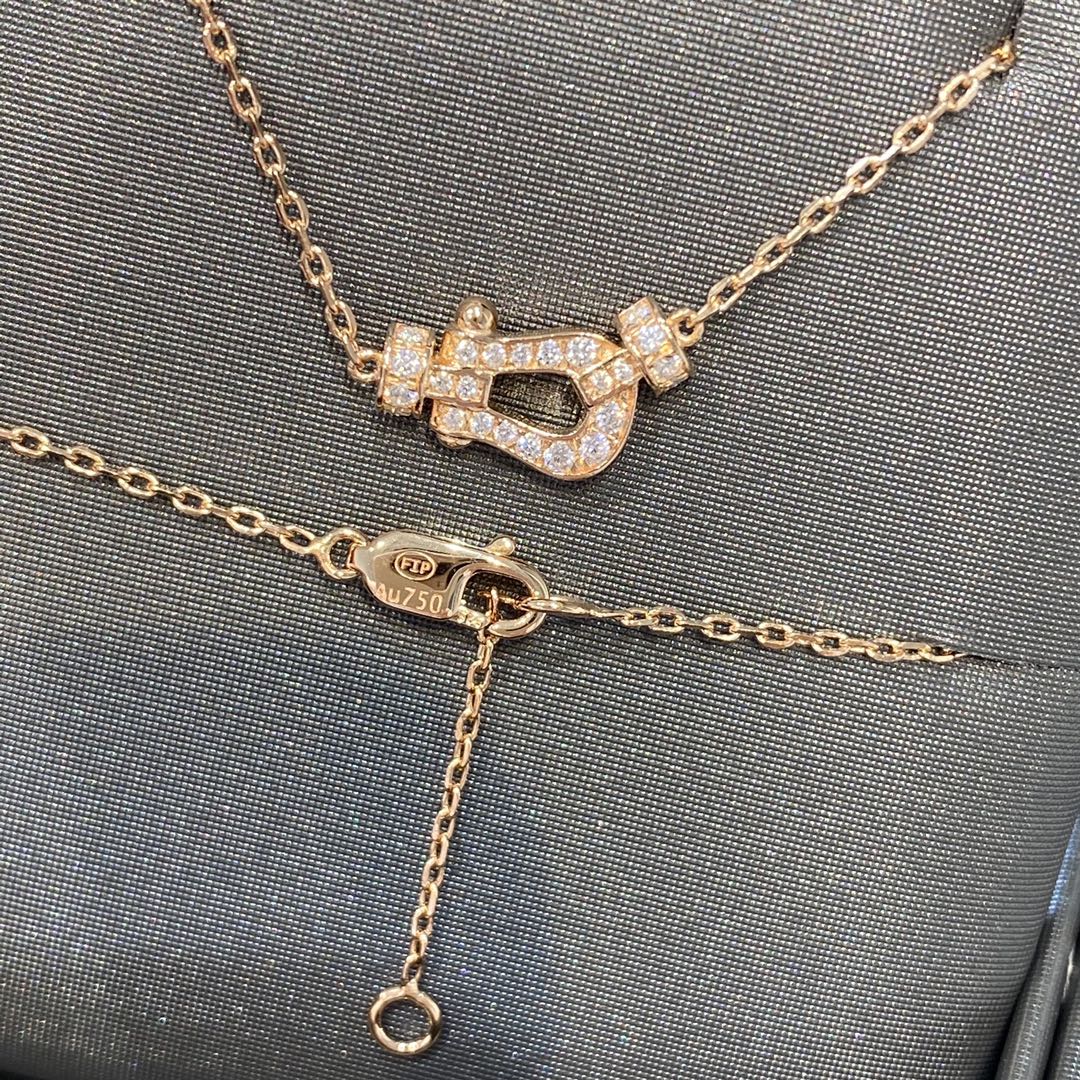 [Vintora]FORCE 10 DIAMOND PINK GOLD NECKLACE MINI MODEL