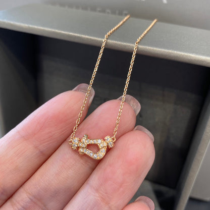 [Vintora]FORCE 10 DIAMOND PINK GOLD NECKLACE MINI MODEL