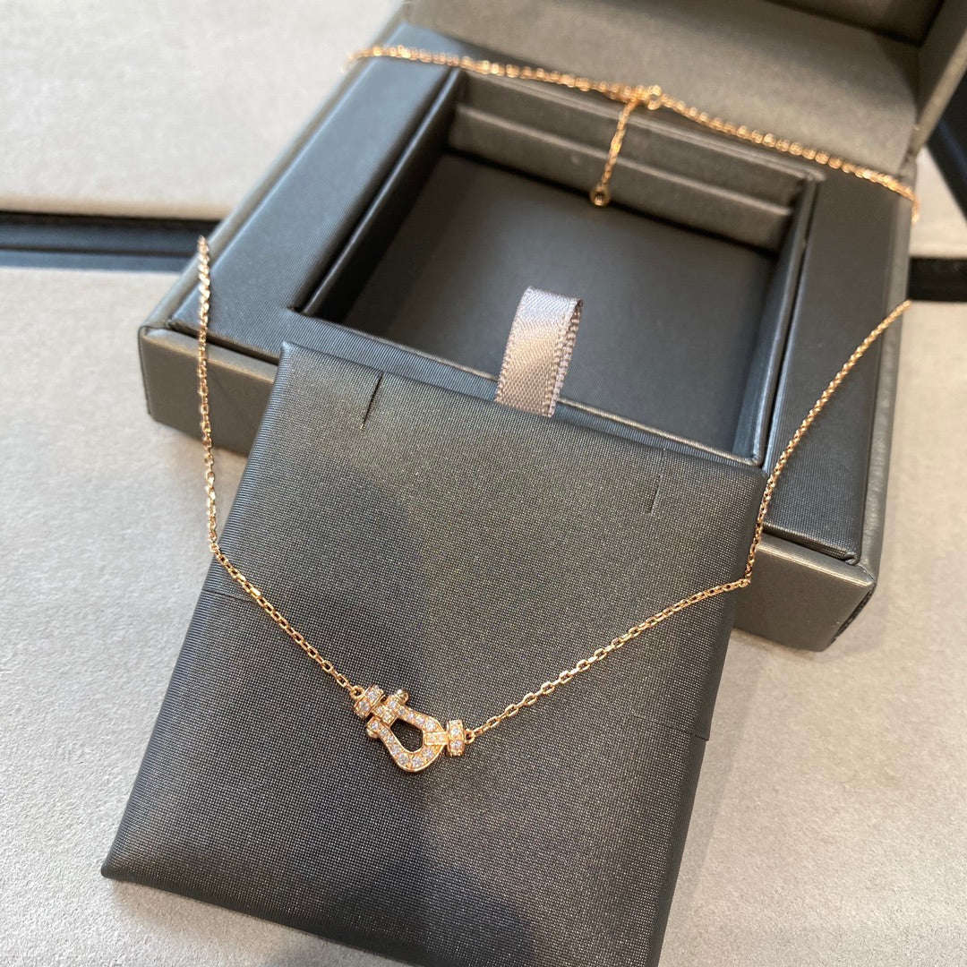 [Vintora]FORCE 10 DIAMOND PINK GOLD NECKLACE MINI MODEL