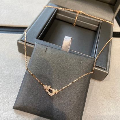 [Vintora]FORCE 10 DIAMOND PINK GOLD NECKLACE MINI MODEL