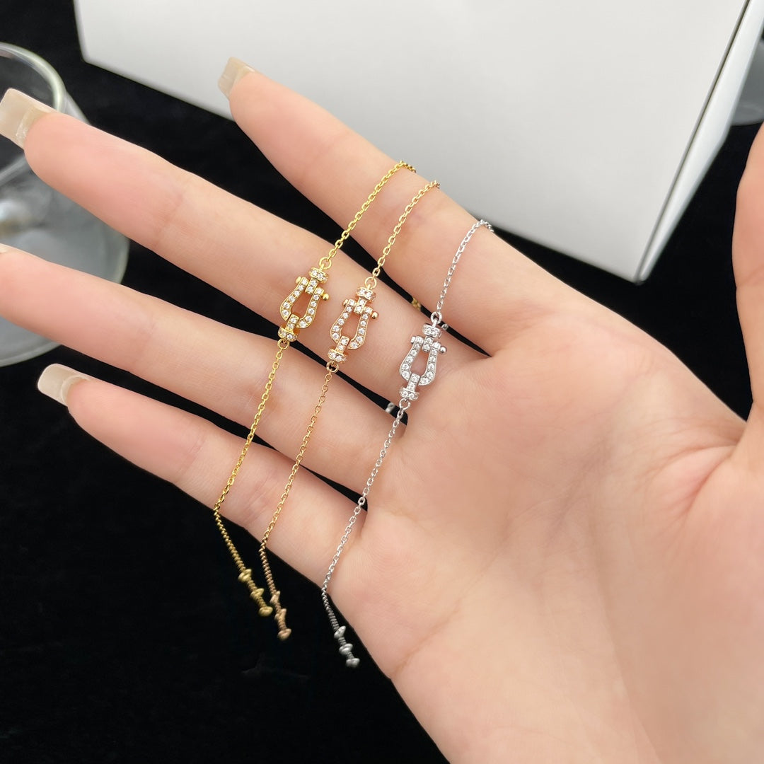 [Vintora]FORCE 10 FULL DIAMOND BUCKLE CHAIN LINK MINI MODEL