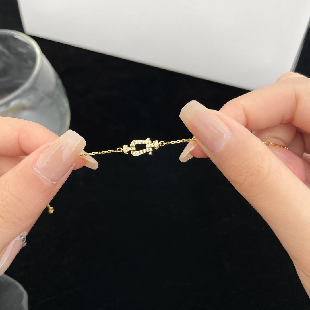 [Vintora]FORCE 10 FULL DIAMOND BUCKLE CHAIN LINK MINI MODEL