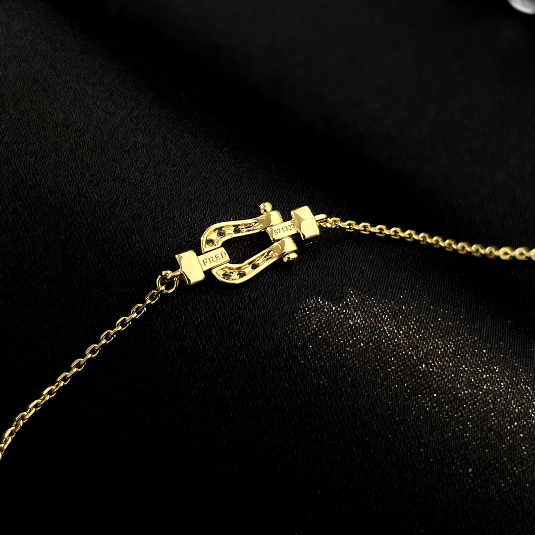 [Vintora]FORCE 10 FULL DIAMOND BUCKLE CHAIN LINK MINI MODEL