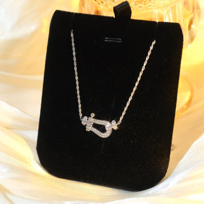 [Vintora]FORCE 10 DIAMOND SILVER NECKLACE MINI MODEL