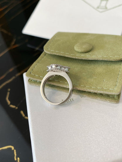 [Vintora]CLOVER SILVER RING
