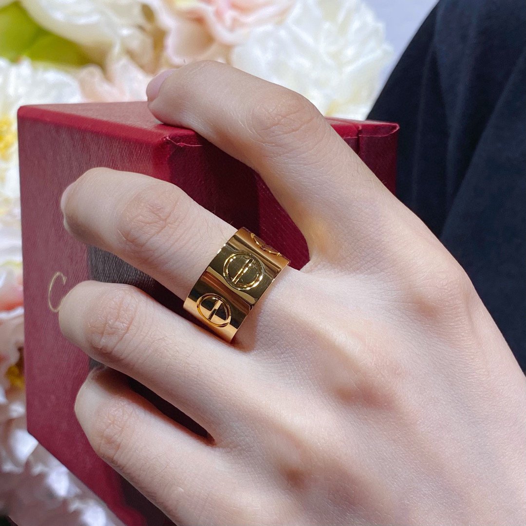 [Vintora]LOVE 11MM LARGE RING