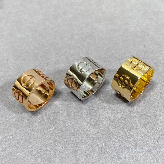 [Vintora]LOVE 11MM LARGE RING