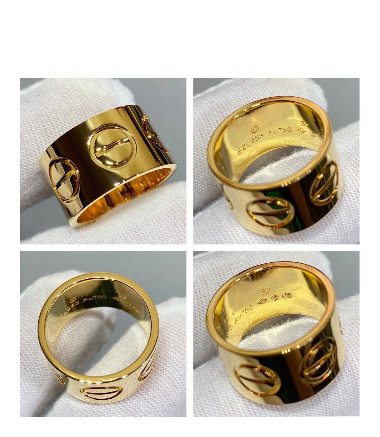 [Vintora]LOVE 11MM LARGE RING