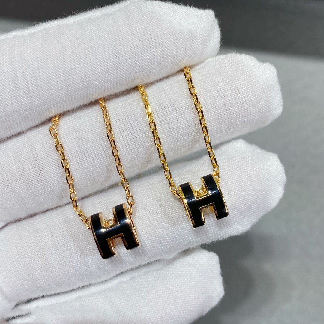 [Vintora]MINI POP H NECKLACE