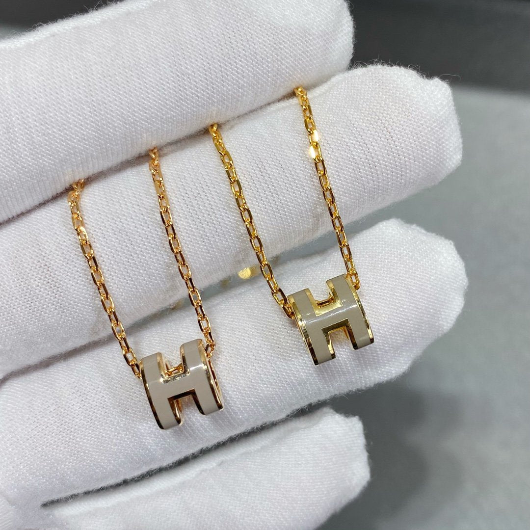 [Vintora]MINI POP H NECKLACE