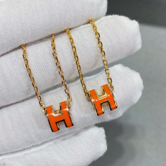 [Vintora]MINI POP H NECKLACE