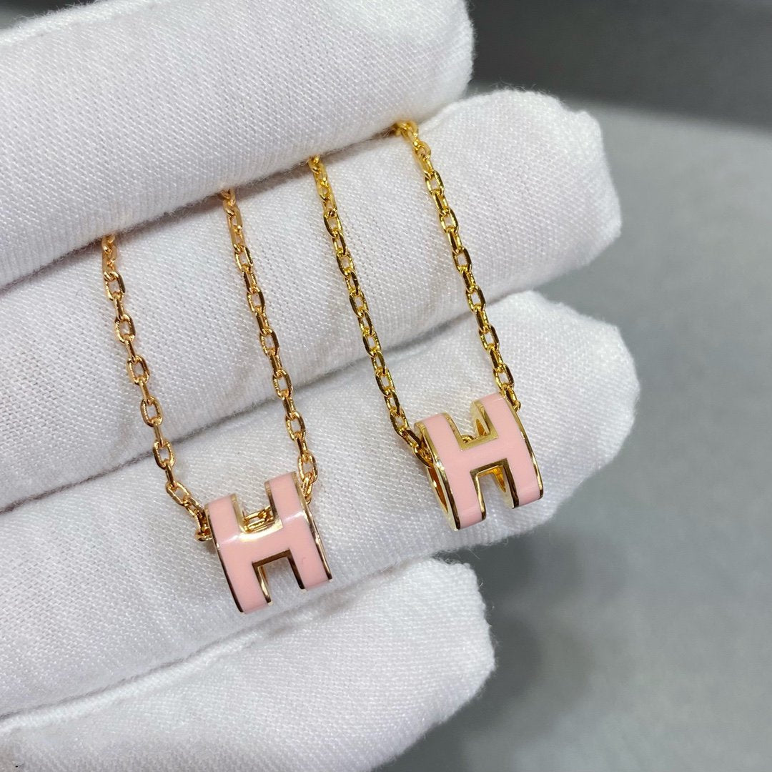 [Vintora]MINI POP H NECKLACE