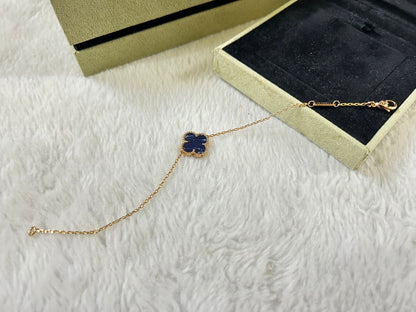 [Vintora]CLOVER 1 MOTIF PIETERSITE BRACELET