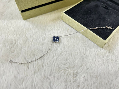 [Vintora]CLOVER 1 MOTIF PIETERSITE BRACELET