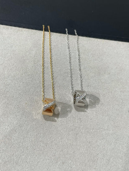 [Vintora]LIENS EVIDENCE DIAMOND NECKLACE