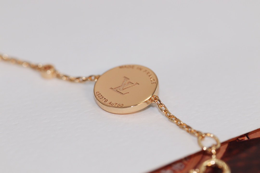 [Vintora]STAR AND SUN 4 MOTIF PINK GOLD MALACHITE BRACELET