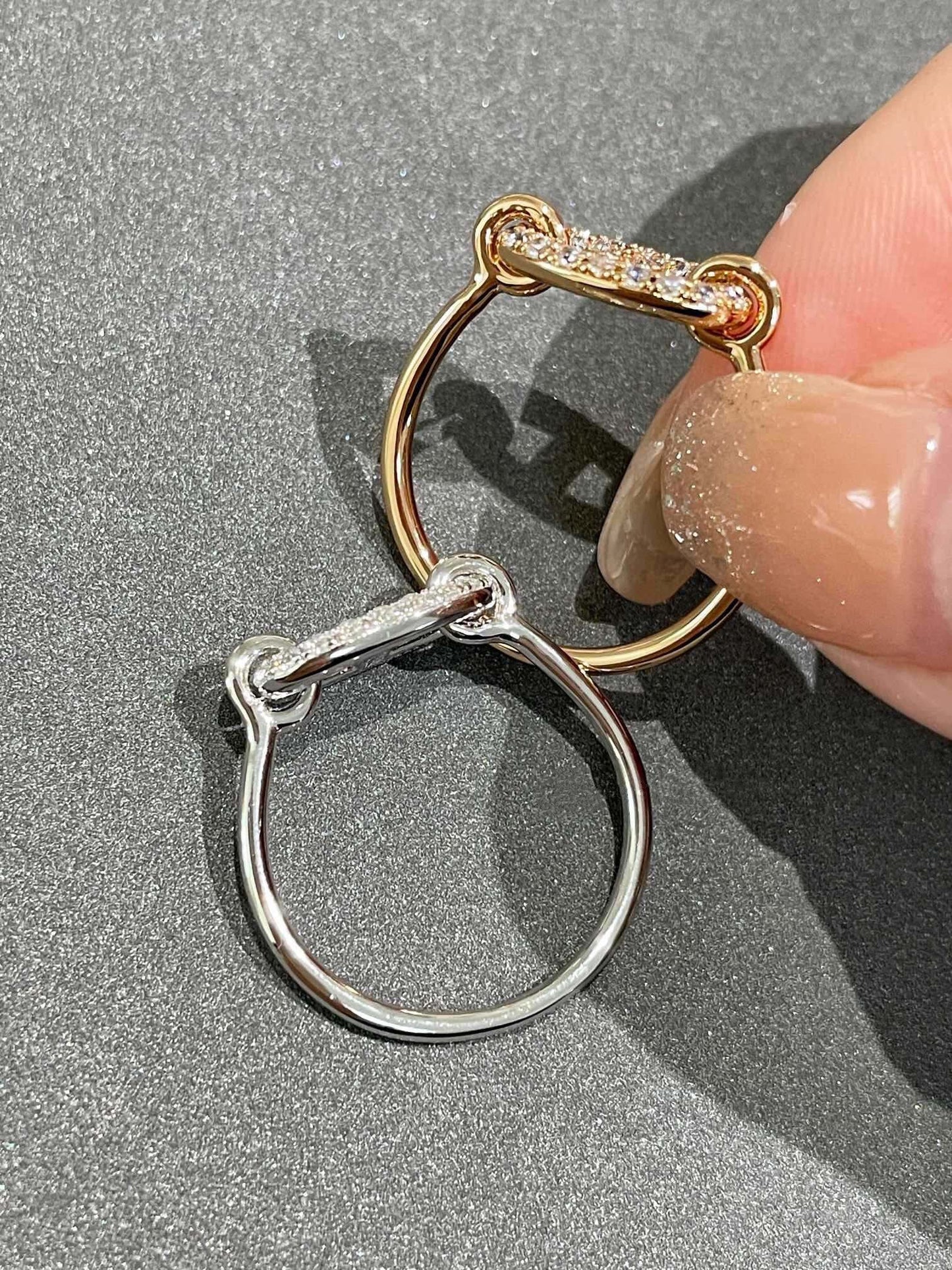 [Vintora]RONDE SMALL DIAMOND RING