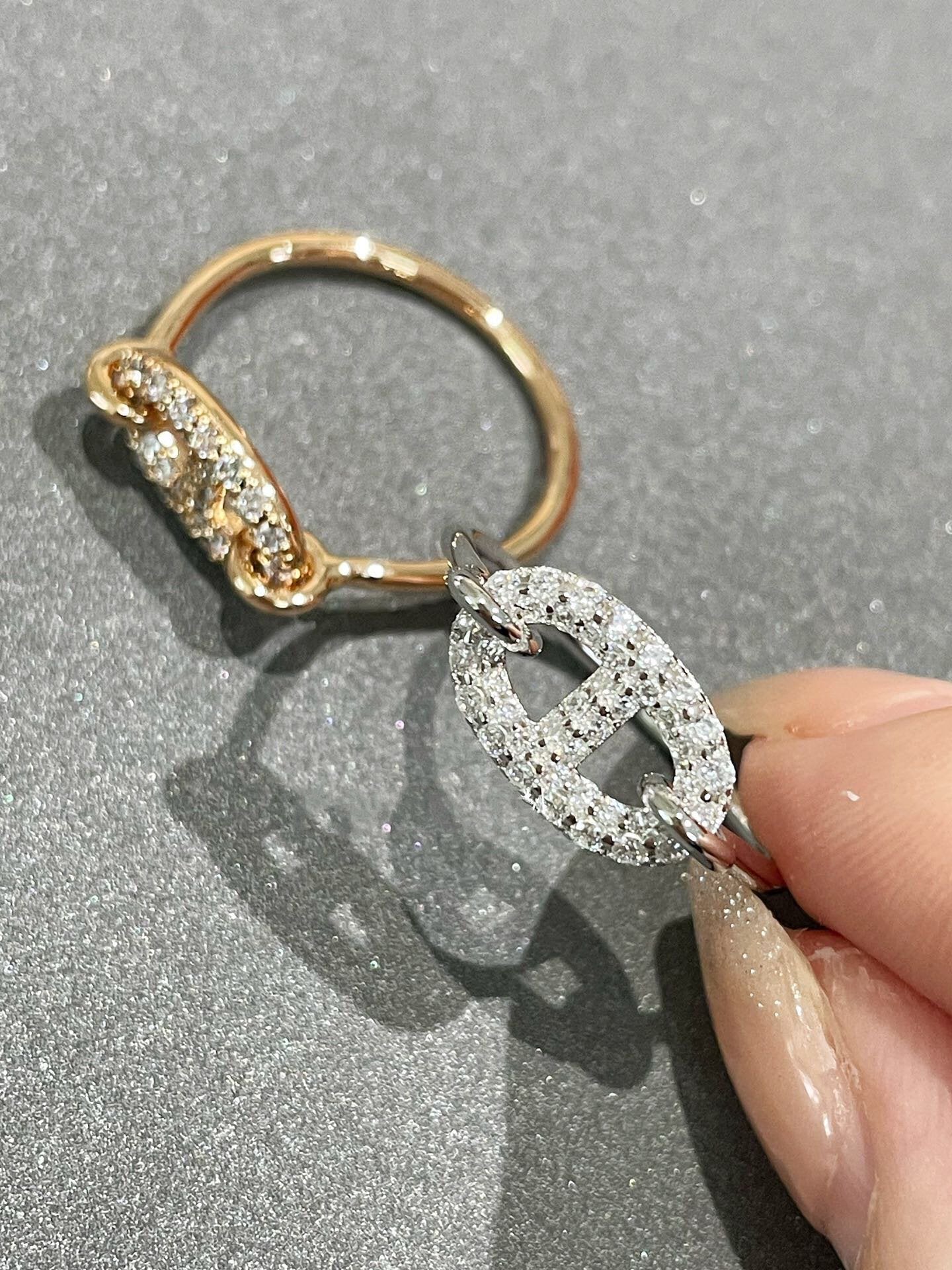 [Vintora]RONDE SMALL DIAMOND RING