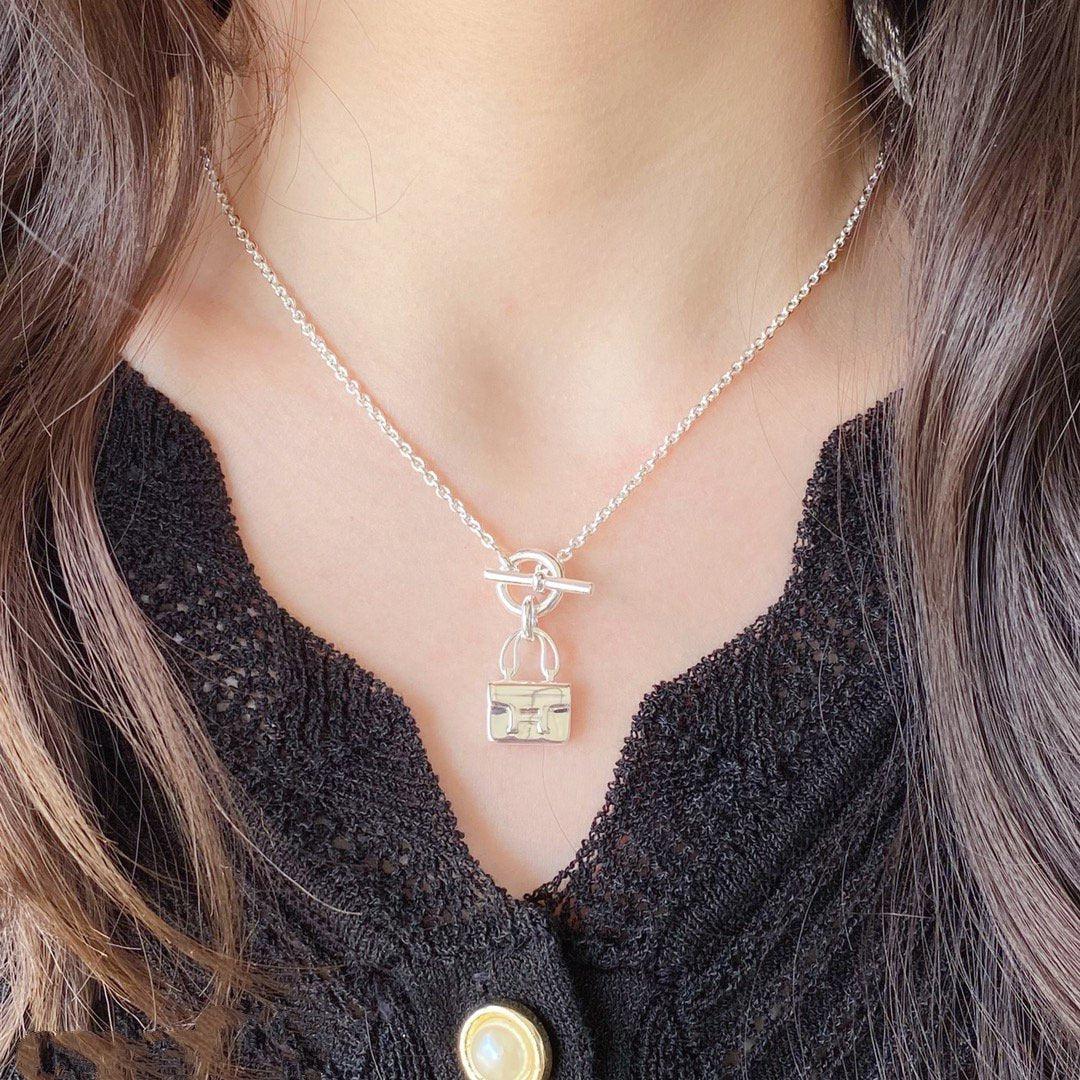 [Vintora]CONSTANCE PEDANT SILVER NECKLACE