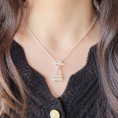 [Vintora]CONSTANCE PEDANT SILVER NECKLACE