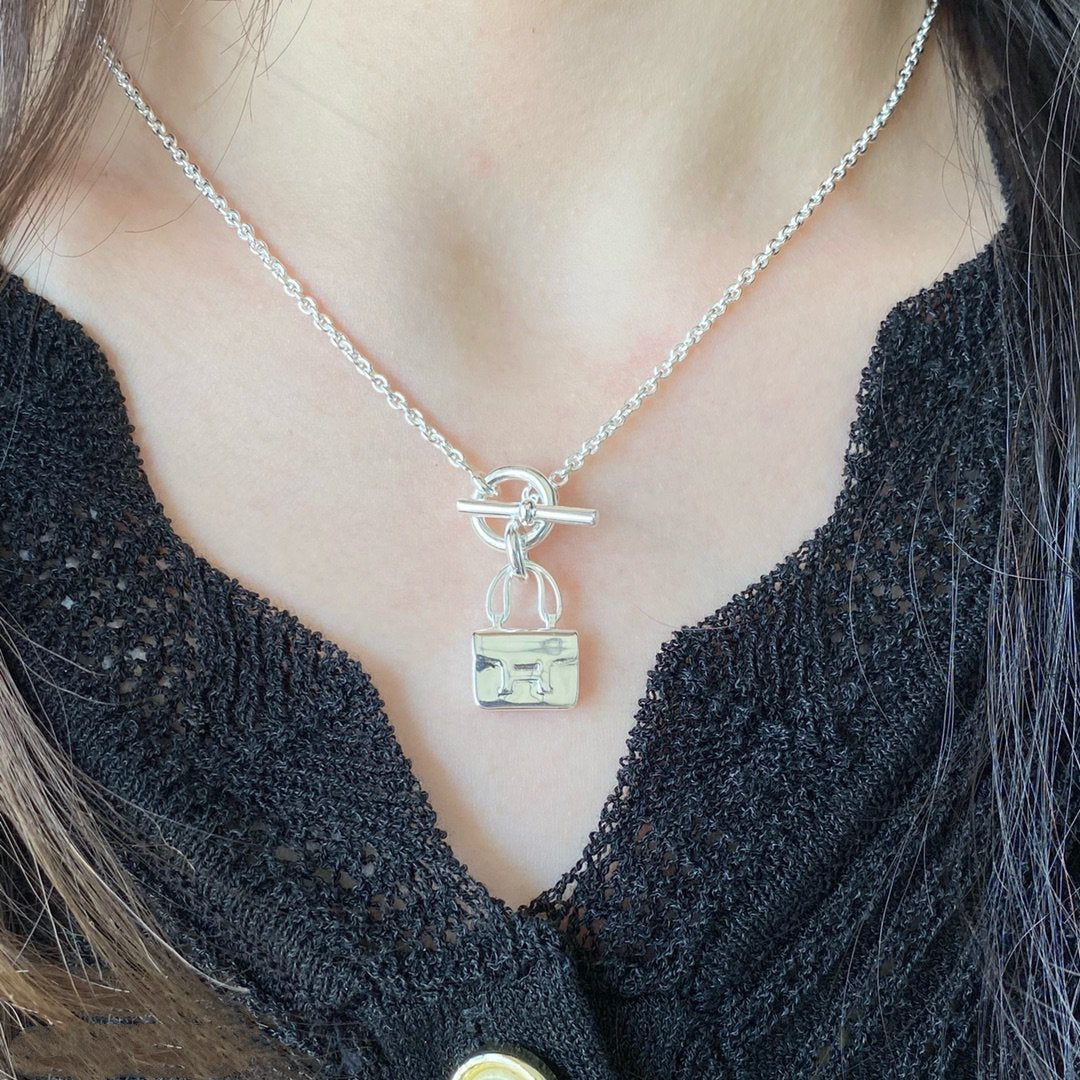 [Vintora]CONSTANCE PEDANT SILVER NECKLACE