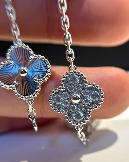 [Vintora] CLOVER 5 MOTIF LASER BRACELET COLLECTION