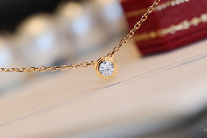 [Vintora]DAMOUR DIAMOND NECKLACE