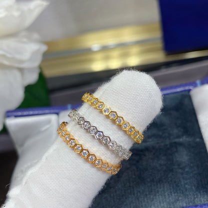 [Vintora]BEE LOVE DIAMOND PAVED SMALL RING