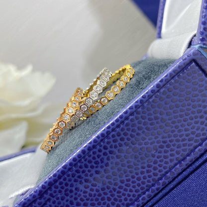 [Vintora]BEE LOVE DIAMOND PAVED SMALL RING