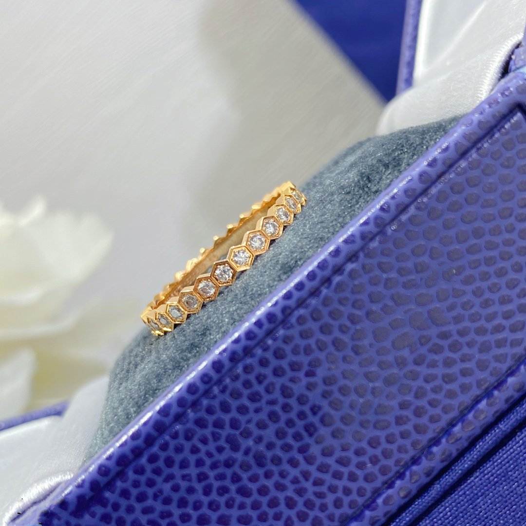 [Vintora]BEE LOVE DIAMOND PAVED SMALL RING
