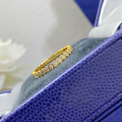 [Vintora]BEE LOVE DIAMOND PAVED SMALL RING