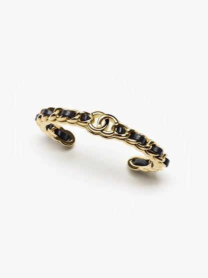 [Vintora]Double C Open Bangle