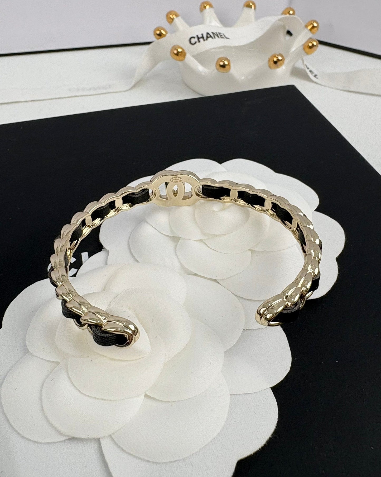 [Vintora]Double C Open Bangle