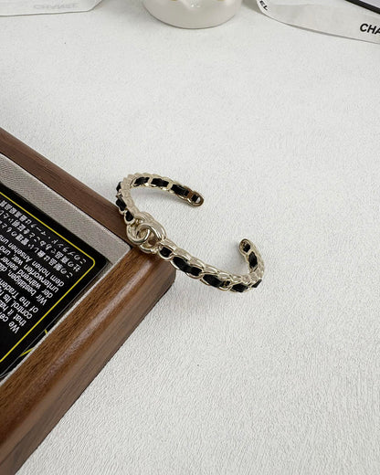 [Vintora]Double C Open Bangle