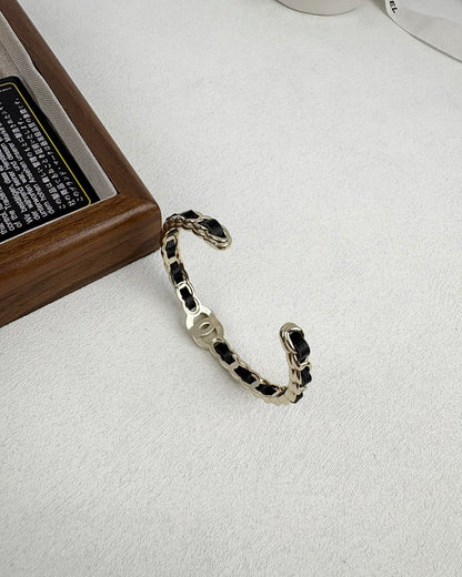 [Vintora]Double C Open Bangle