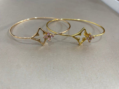 [Vintora]Pink Diamond Bracelet